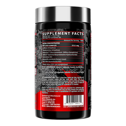 NUTREX | Lipo 6 Black UC - 60 Capsulas