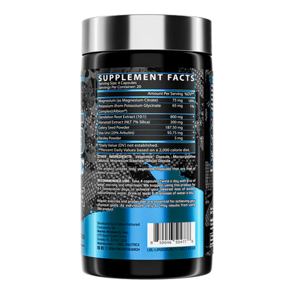 NUTREX | Lipo 6 Black Diuretic - 80 Capsulas