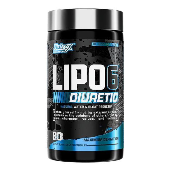 NUTREX | Lipo 6 Black Diuretic - 80 Capsulas