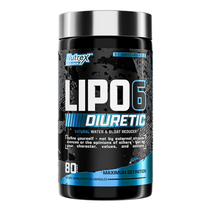 NUTREX | Lipo 6 Black Diuretic - 80 Capsulas