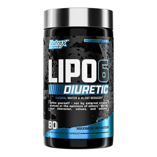 NUTREX | Lipo 6 Black Diuretic - 80 Capsulas