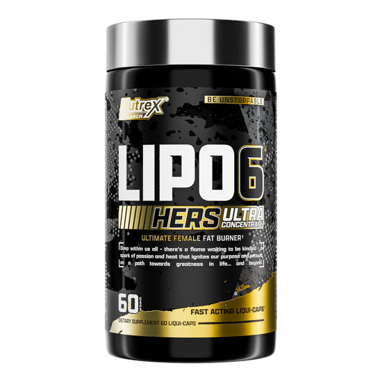 NUTREX | Lipo 6 Black UC Mujeres - 60 Capsulas