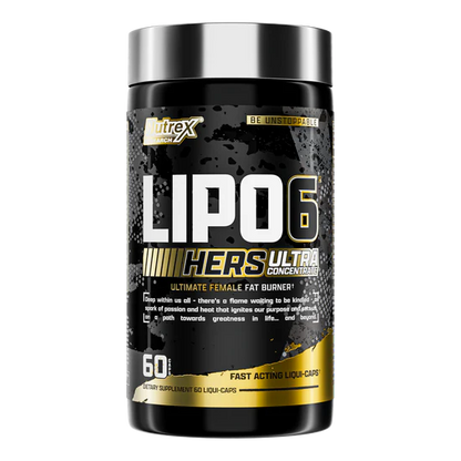 NUTREX | Lipo 6 Black UC Mujeres - 60 Capsulas