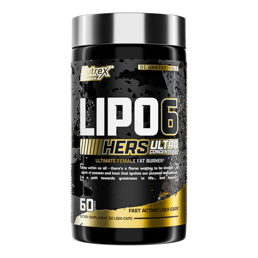 NUTREX | Lipo 6 Black UC Mujeres - 60 Capsulas