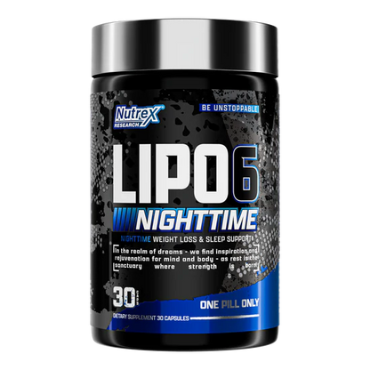 NUTREX | Lipo 6 Black Night time - 30 Softgel