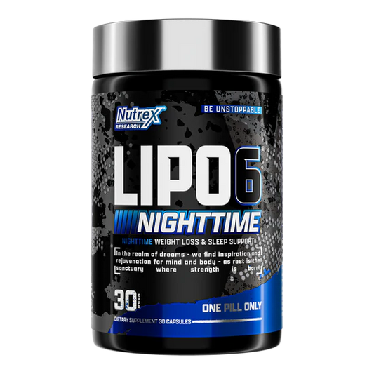 NUTREX | Lipo 6 Black Night time - 30 Capsulas