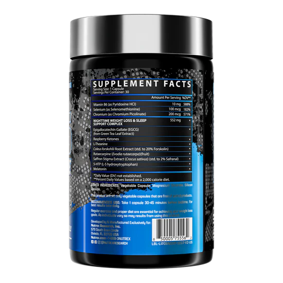 NUTREX | Lipo 6 Black Night time - 30 Softgel
