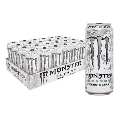 MONSTER | Energy Drink Zero Ultra 12 pza - Blanco