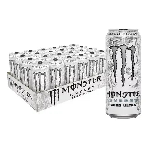 MONSTER | Energy Drink Zero Ultra 12 pza - Blanco