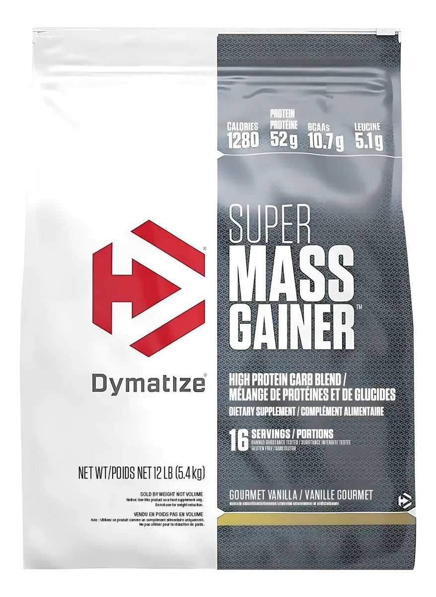 DYMATIZE | Super Mass Gainer 12 lbs - Vainilla Gourmet