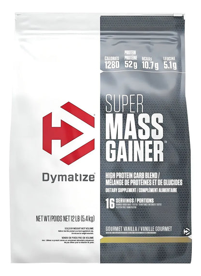 DYMATIZE | Super Mass Gainer 12 lbs - Vainilla Gourmet