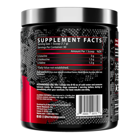 NUTREX | BCAA 6000 Recovery - Fruit Punch