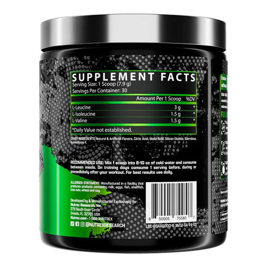 NUTREX | BCAA 6000 Recovery - Green Apple