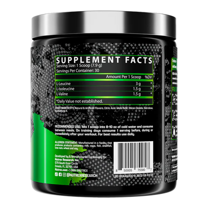 NUTREX | BCAA 6000 Recovery - Green Apple