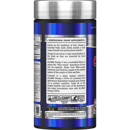 ALLMAX | Omega 3 - 180 Capsulas