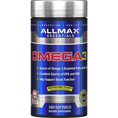 ALLMAX | Omega 3 - 180 Capsulas