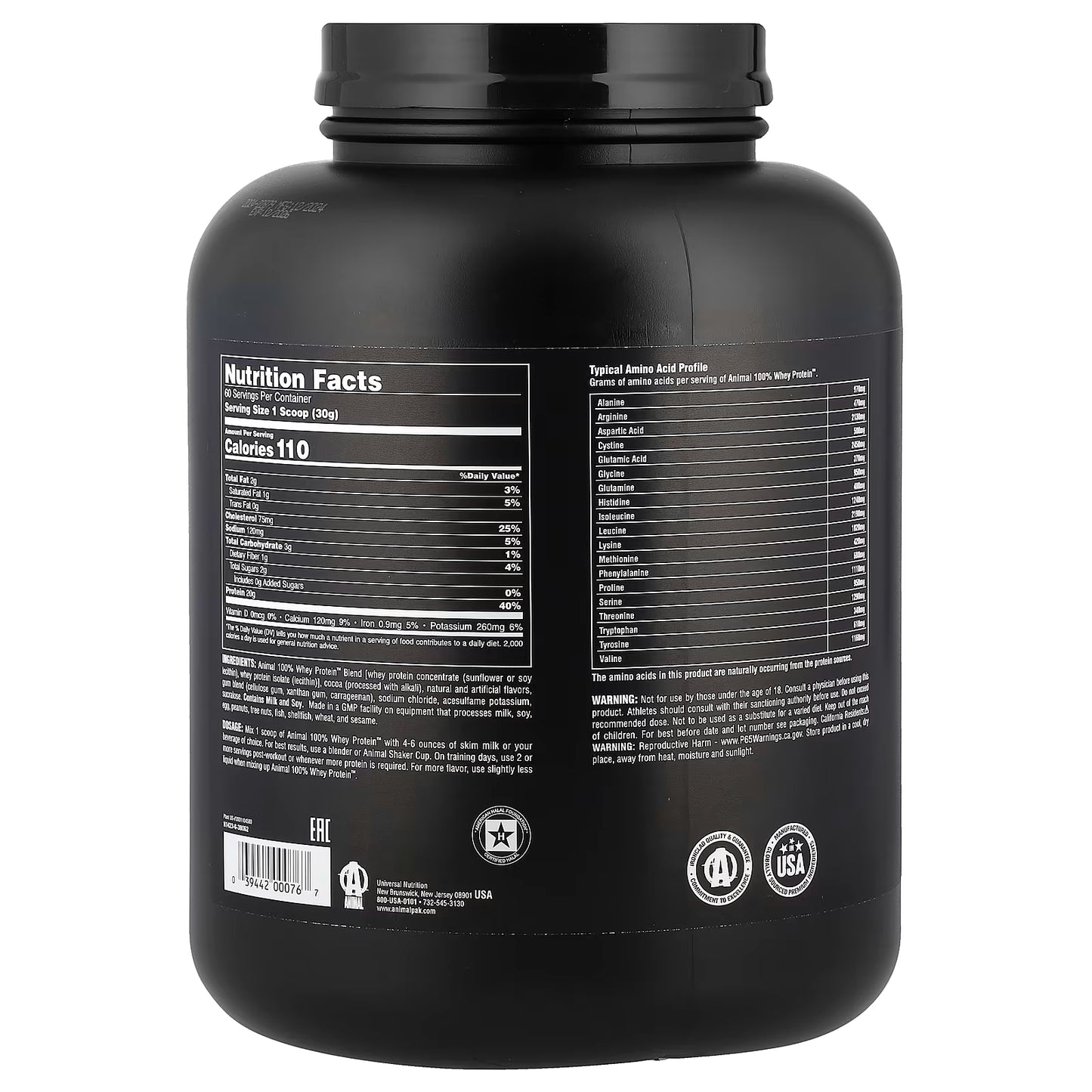 ANIMAL | Whey Proteín 4 lbs - Chocolate