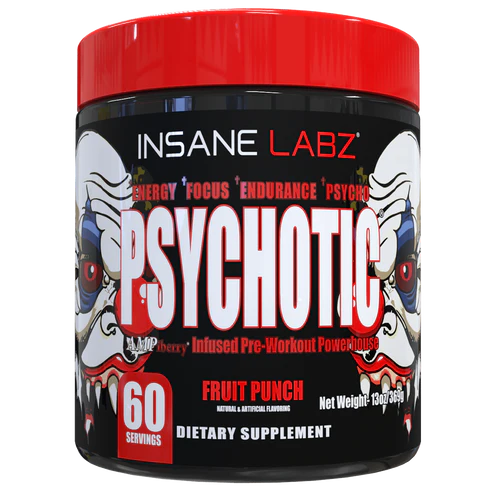 INSANE LABZ | Insane Psychotic 60 Serv - Fruit Punch