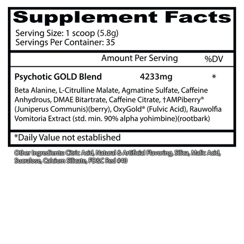 INSANE LABZ | Psychotic Gold 35 Serv - Watermelon