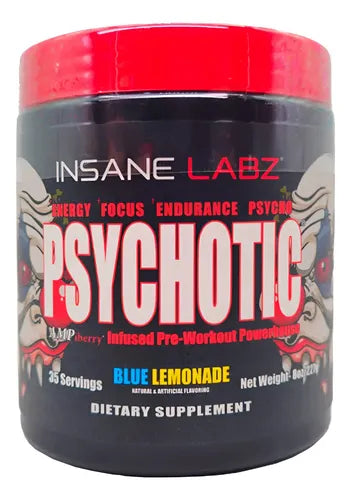 INSANE LABZ | Insane Psychotic 35 Serv - Blue Lemonade