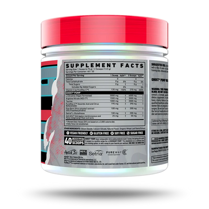 GHOST | Pump Oxido Nitrico - Natty