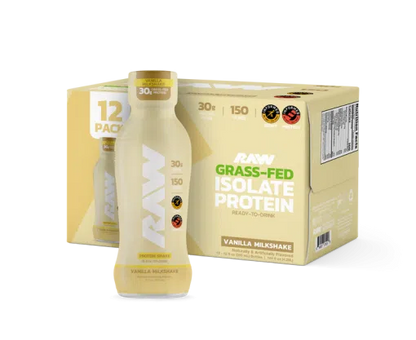 RAW | Proteína RTD - Vainilla 12 pza
