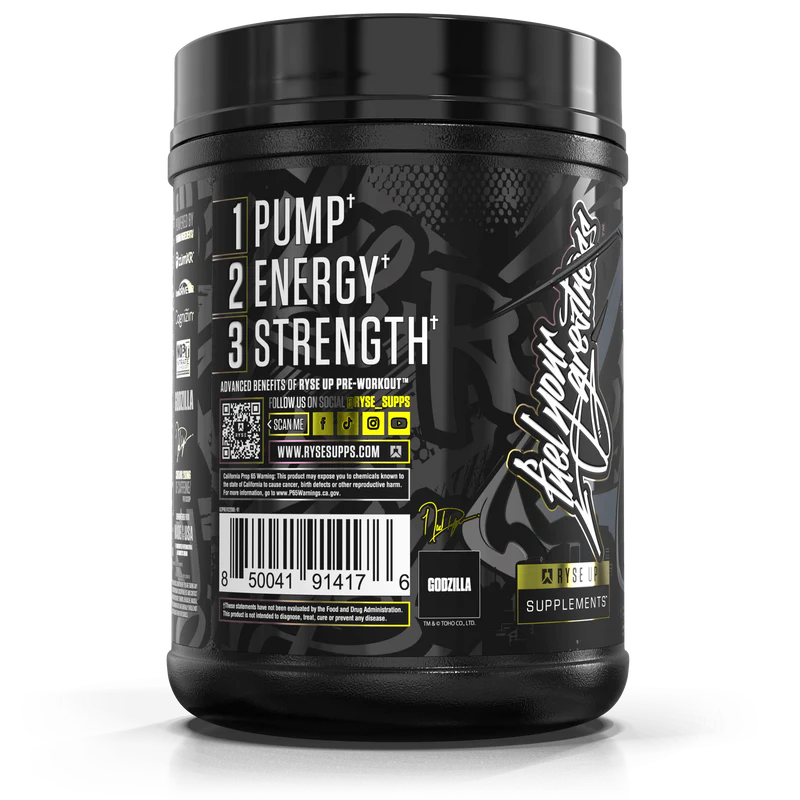 RYSE | Godzilla Pre-entreno - Blackberry Lemonade