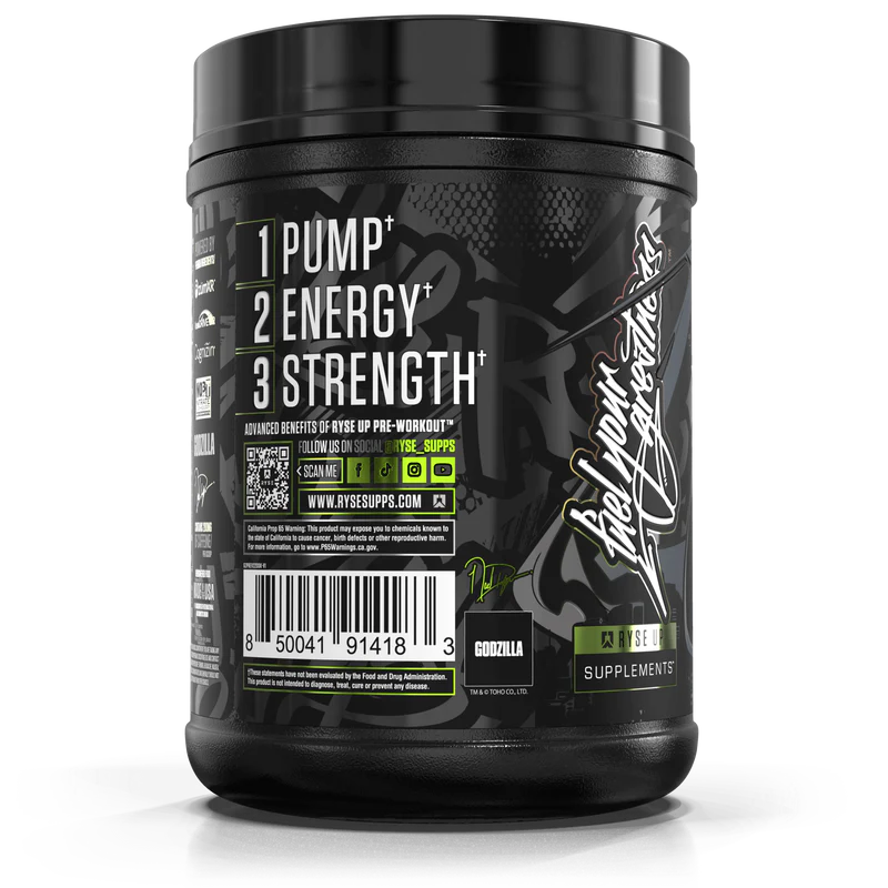 RYSE | Godzilla Pre-entreno - Strawberry Kiwi