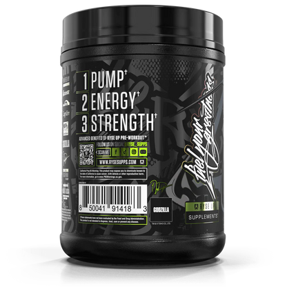 RYSE | Godzilla Pre-entreno - Strawberry Kiwi