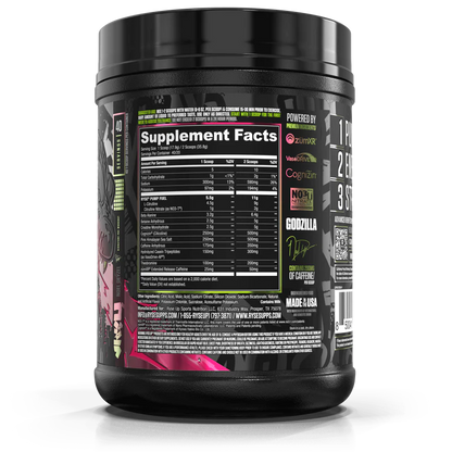 RYSE | Godzilla Pre-entreno - Strawberry Kiwi