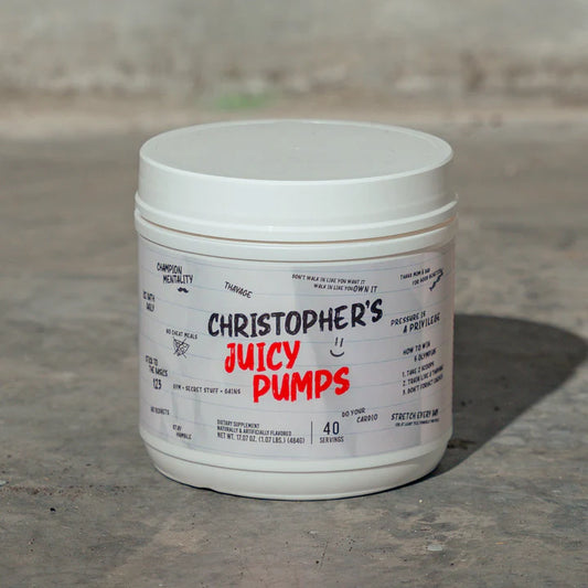 RAW | Christopher's Juicy Pumps - 40 serv