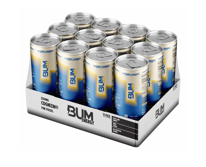 RAW | BUM Energy Drink Blueberry Lemonade 12 pza