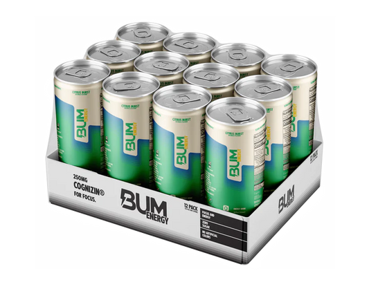 RAW | BUM Energy Drink Citrus Burst 12 pza