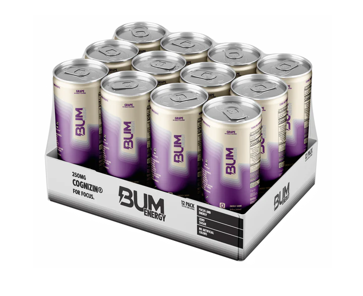RAW | BUM Energy Drink Grape 12 pza