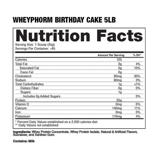 DP | Wheyphorm Proteína 5 lb - Cappuchino