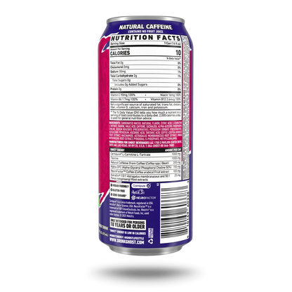 GHOST | Energy Drink 12 pza - Welchs Grape Cran