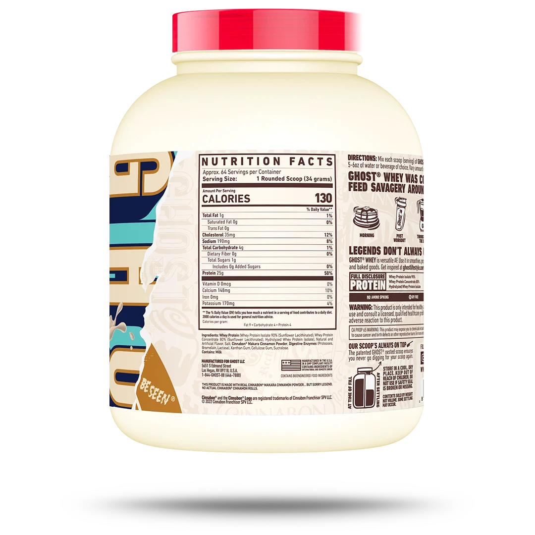 GHOST | Whey Protein 5 lb - Cinnabon