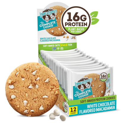 LENNY & LARRY´S | The Complete Cookies 12 pza - White Chocolate Macadamia