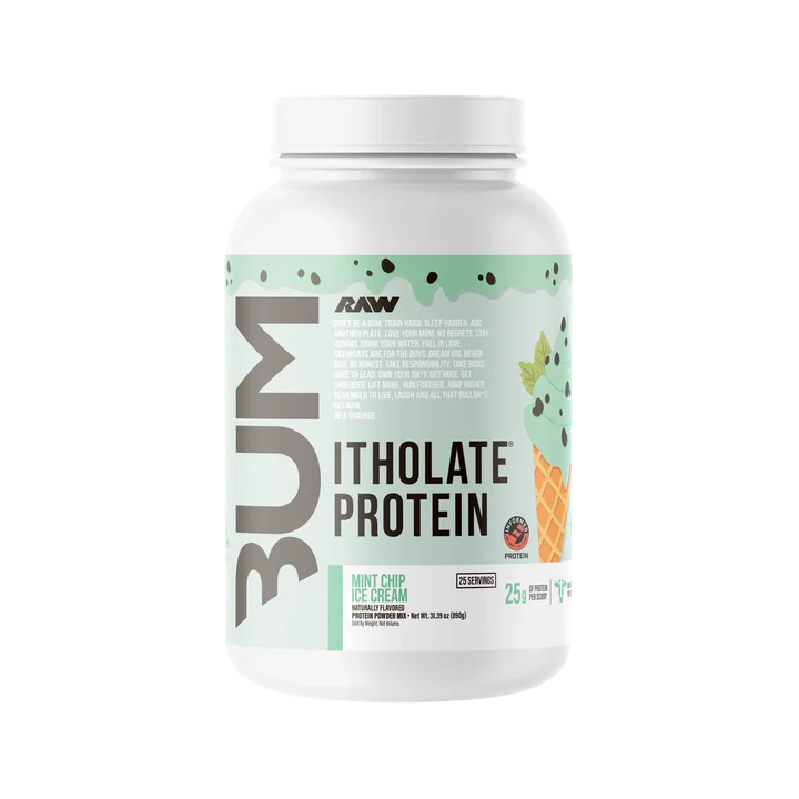 Raw| Cbum Proteína Itholate 1.72 lbs - Helado de Chispas de menta