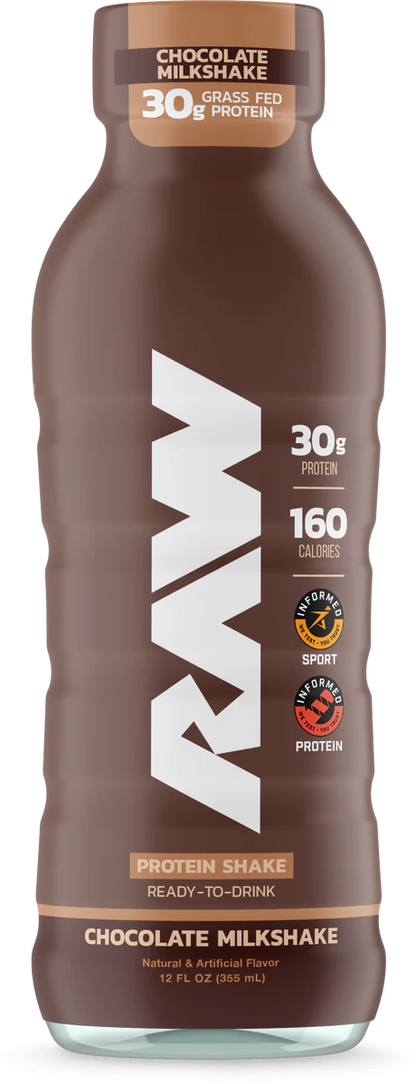 RAW | Proteína RTD - Chocolate 12 pza