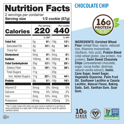 LENNY & LARRY´S | The Complete Cookies 12 pza - Chocolate chip