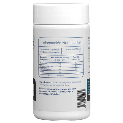 ESSENTIALS | Citrato de Magnesio 200 mg