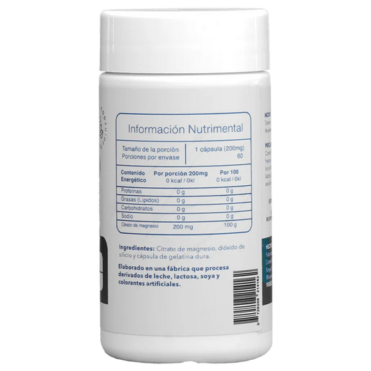 ESSENTIALS | Citrato de Magnesio 200 mg