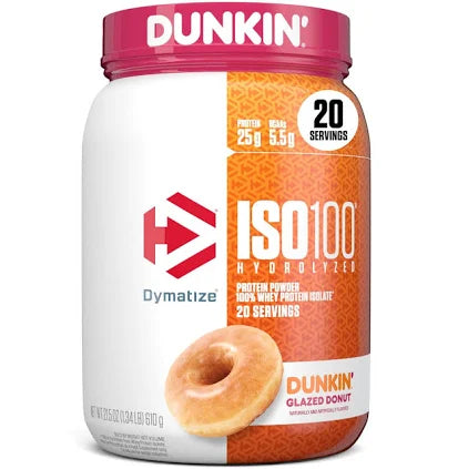 DYMATIZE | ISO 100 1.3 lbs - Dunkin Glazed Donut