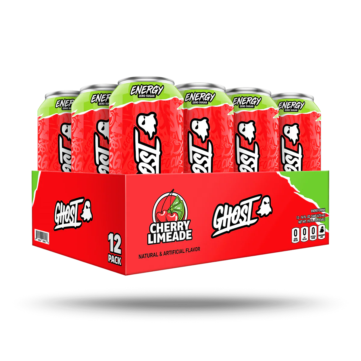 GHOST | Energy Drink 12 pza - Cherry Limeade