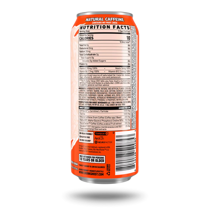 GHOST | Energy Drink 12 pza - Peaches