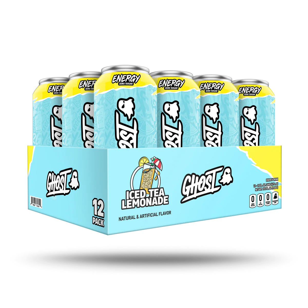 GHOST | Energy Drink 12 pza - Iced Tea Limonade