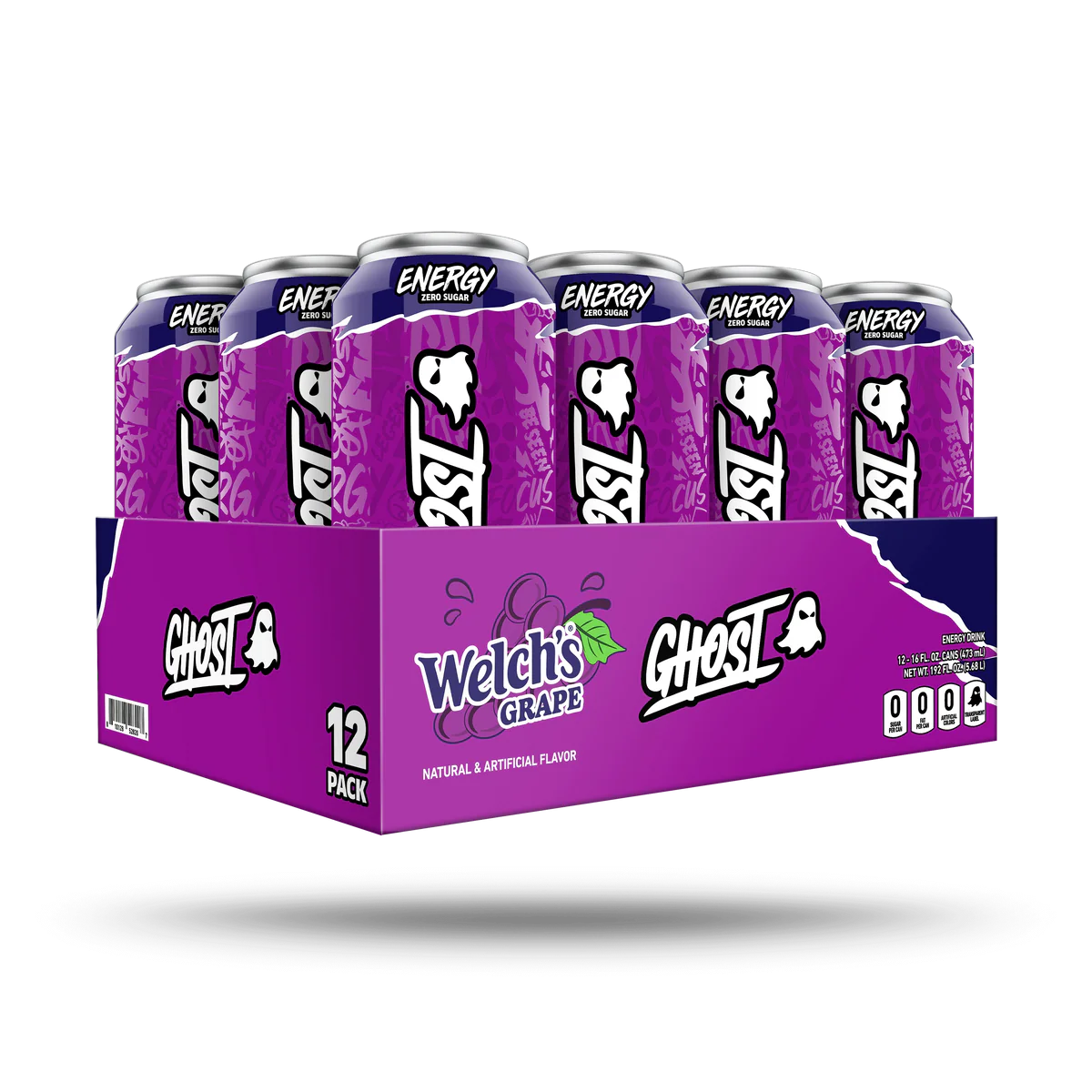 GHOST | Energy Drink 12 pza - Welchs Grape
