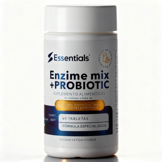 ESSENTIALS | Enzime Mix + Probiotic - 60 Tabs