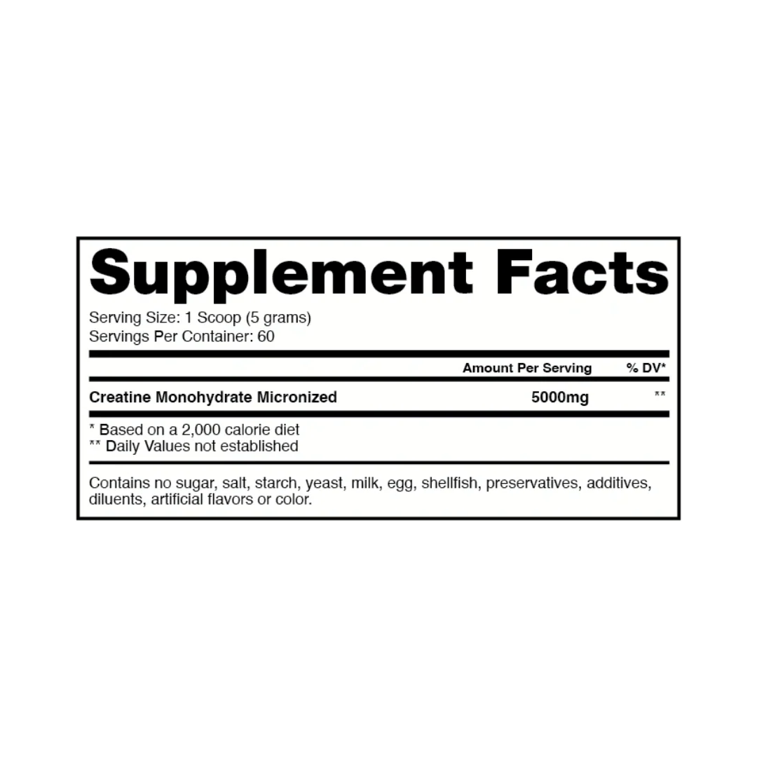 DRAGON PHARMA | Creatina Monohidratada - Sin sabor